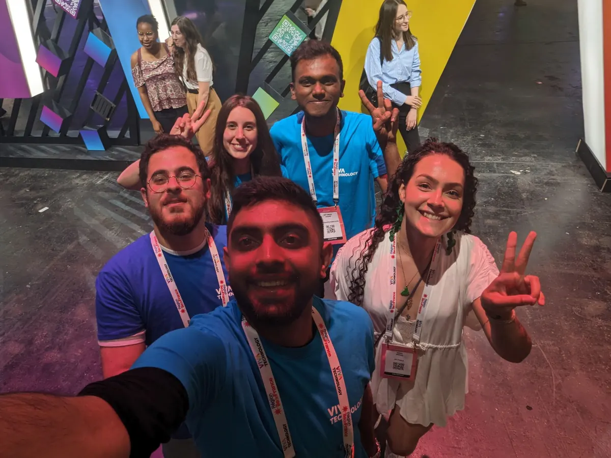 Team collaboration and community building moment